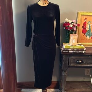 Banana Republic velvet dress size 6 tall.